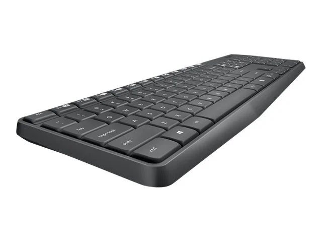 Logitech Desktop MK235 Wireless [DE] dark grey