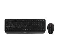 CHERRY Desktop GENTIX [FR] Wireless black/noir Frankreich