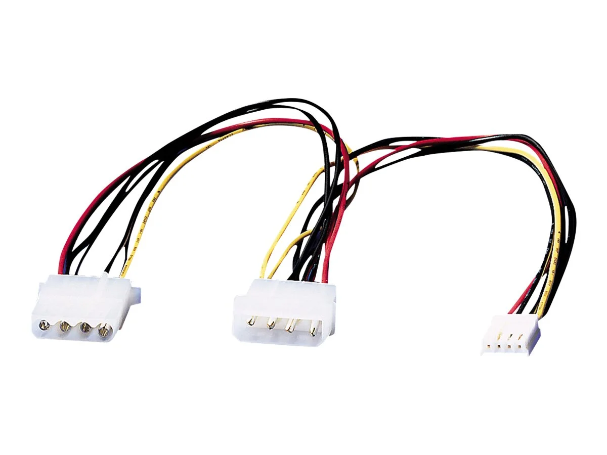 ROLINE Y-Kabel 4 pol. HDD / 4 pol. 0,3m