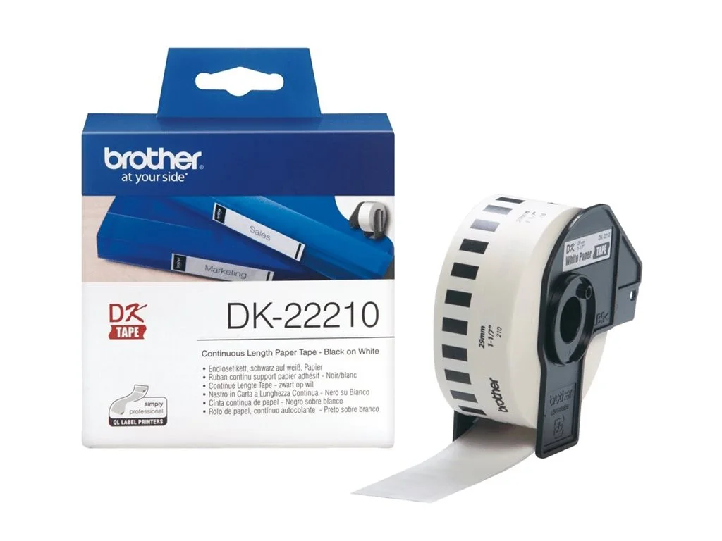 BROTHER DK22210 Endlosetiketten Papier