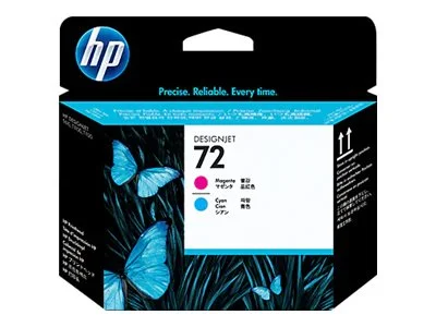 HP 72 Druckkopf magenta und cyan Vivera