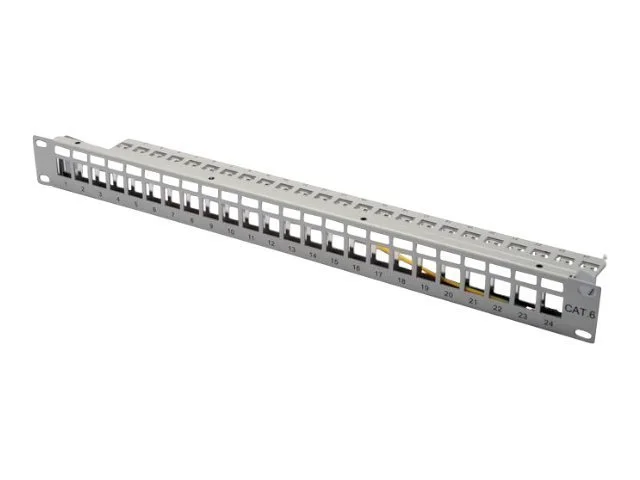 DIGITUS Patch Panel Keystone 24-Port