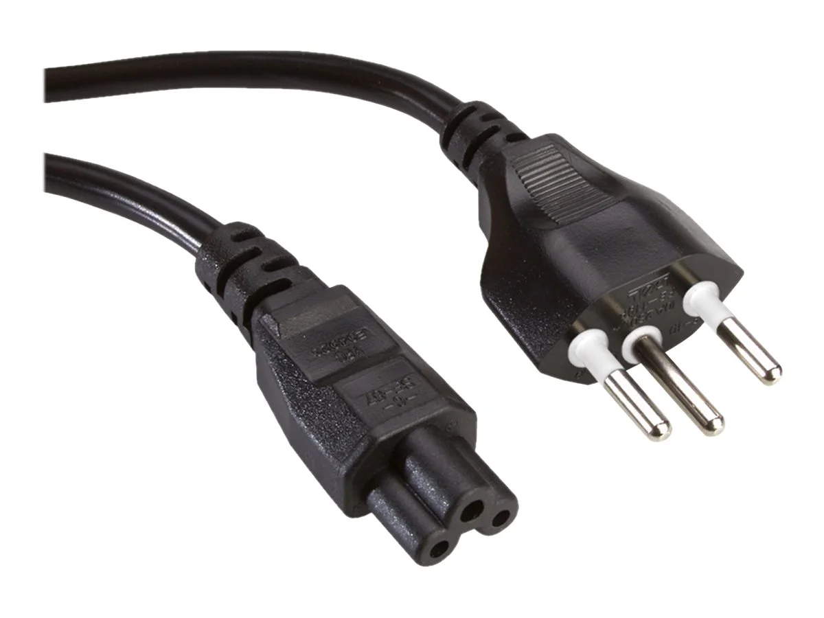 ROLINE Netzkabel T12 auf C5 3pol. 1,8m