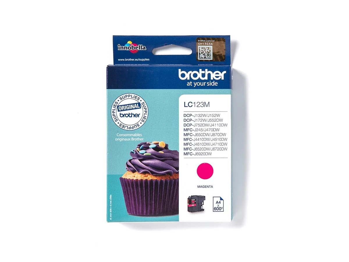 BROTHER LC123BM Tinte magenta 600Seiten