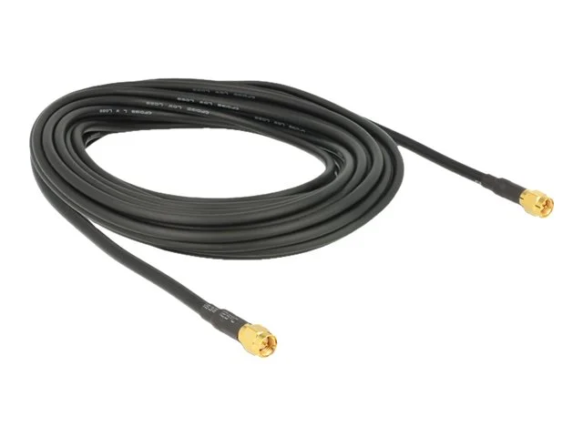 DELOCK HF SMA Stecker 10m LMR195 lowloss