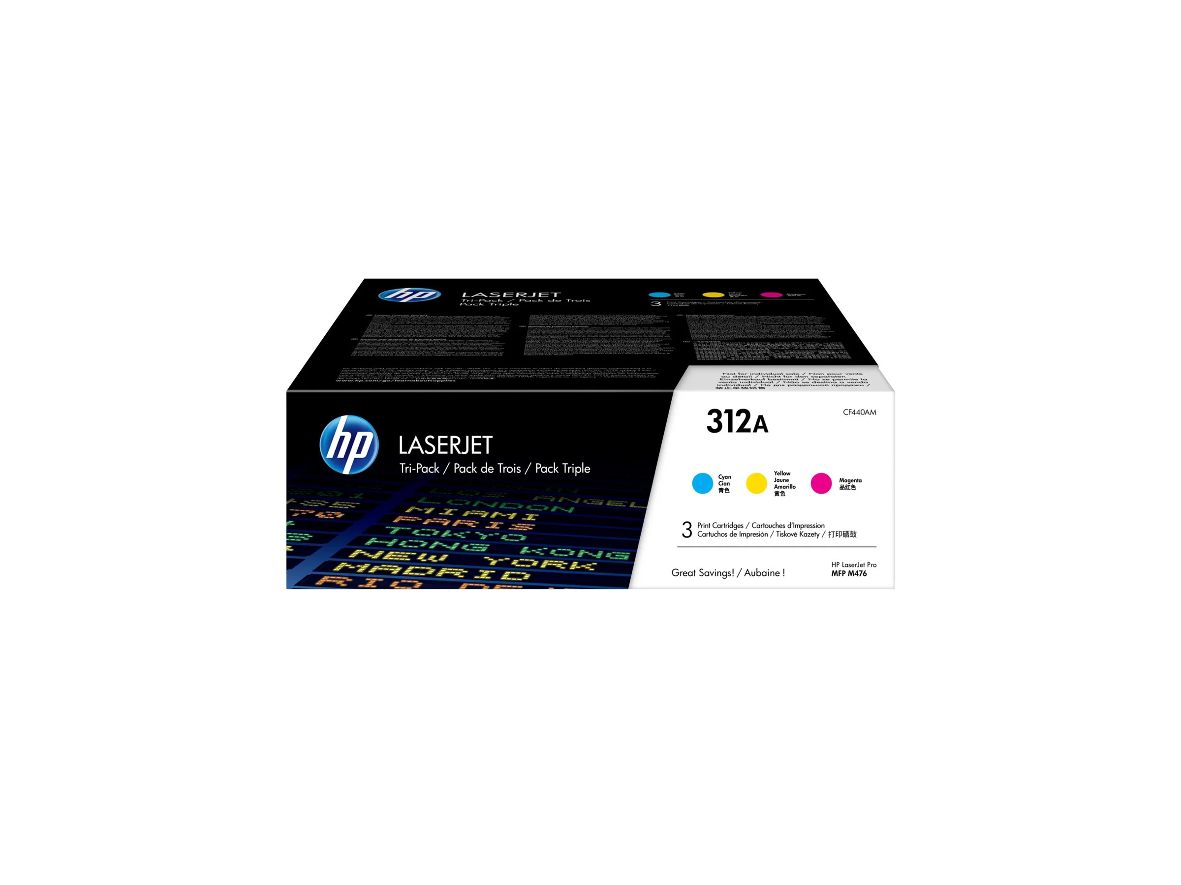 HP 312A CYM Toner multipack