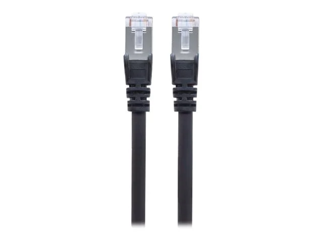 INT Netzwerkkabel Cat6 S/FTP schwarz 1m