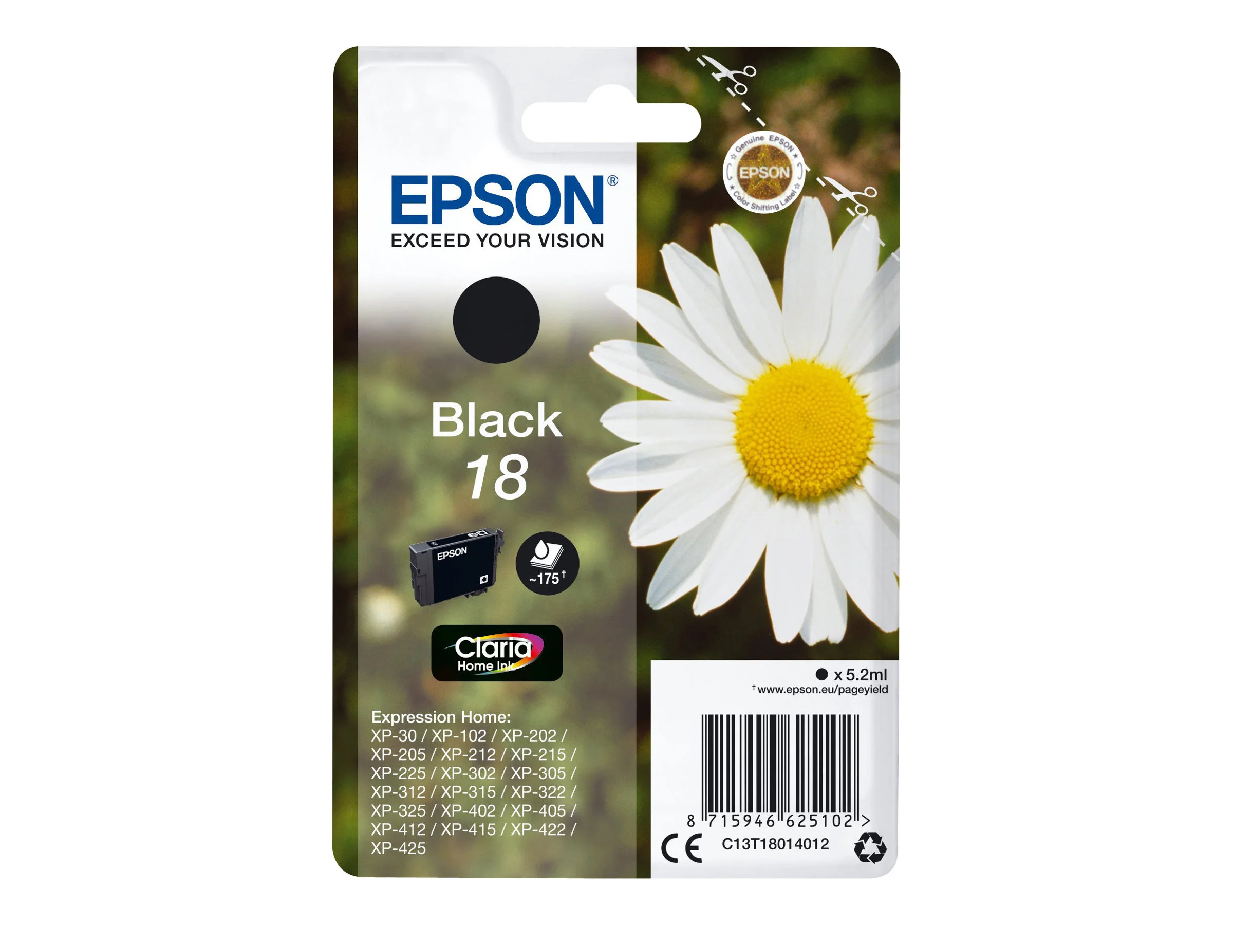 EPSON 4LB 18 ink cartridge black