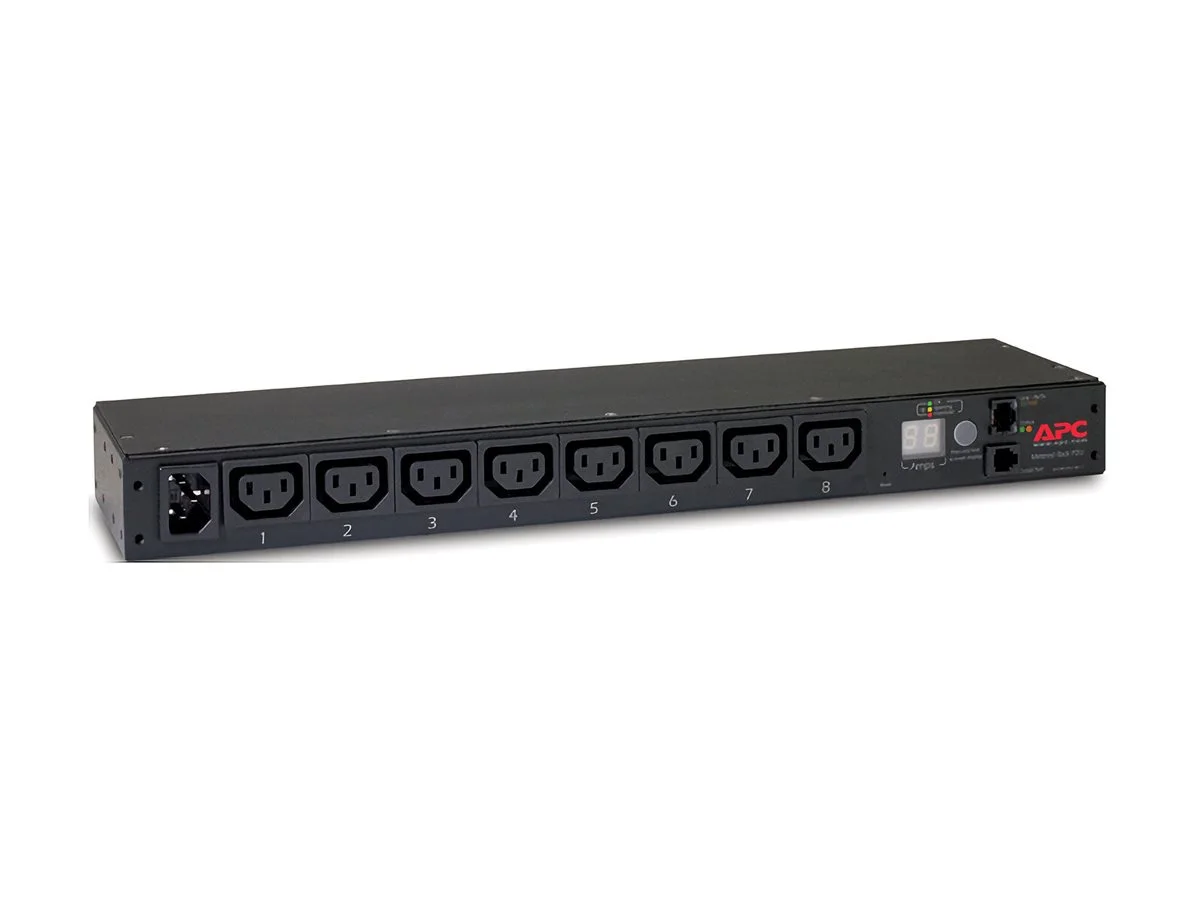 APC Rack PDU Metered 1U 10A 230V 8C13