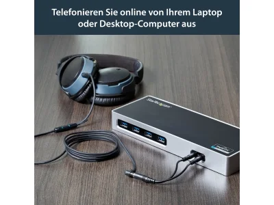 STARTECH 3,5mm Audio Klinke Y Kabel