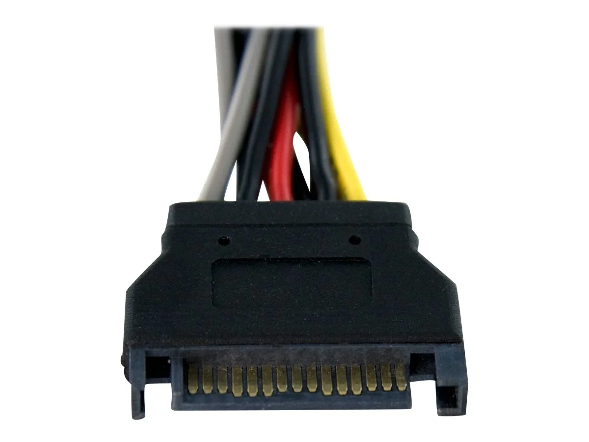 STARTECH 6in SATA Power Y Splitter Cable