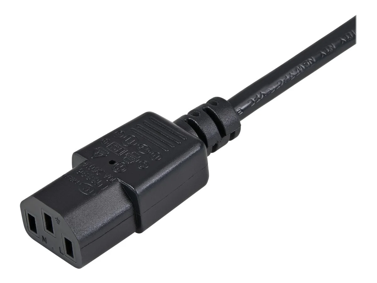 STARTECH 1m C14 to C13 Power Cord