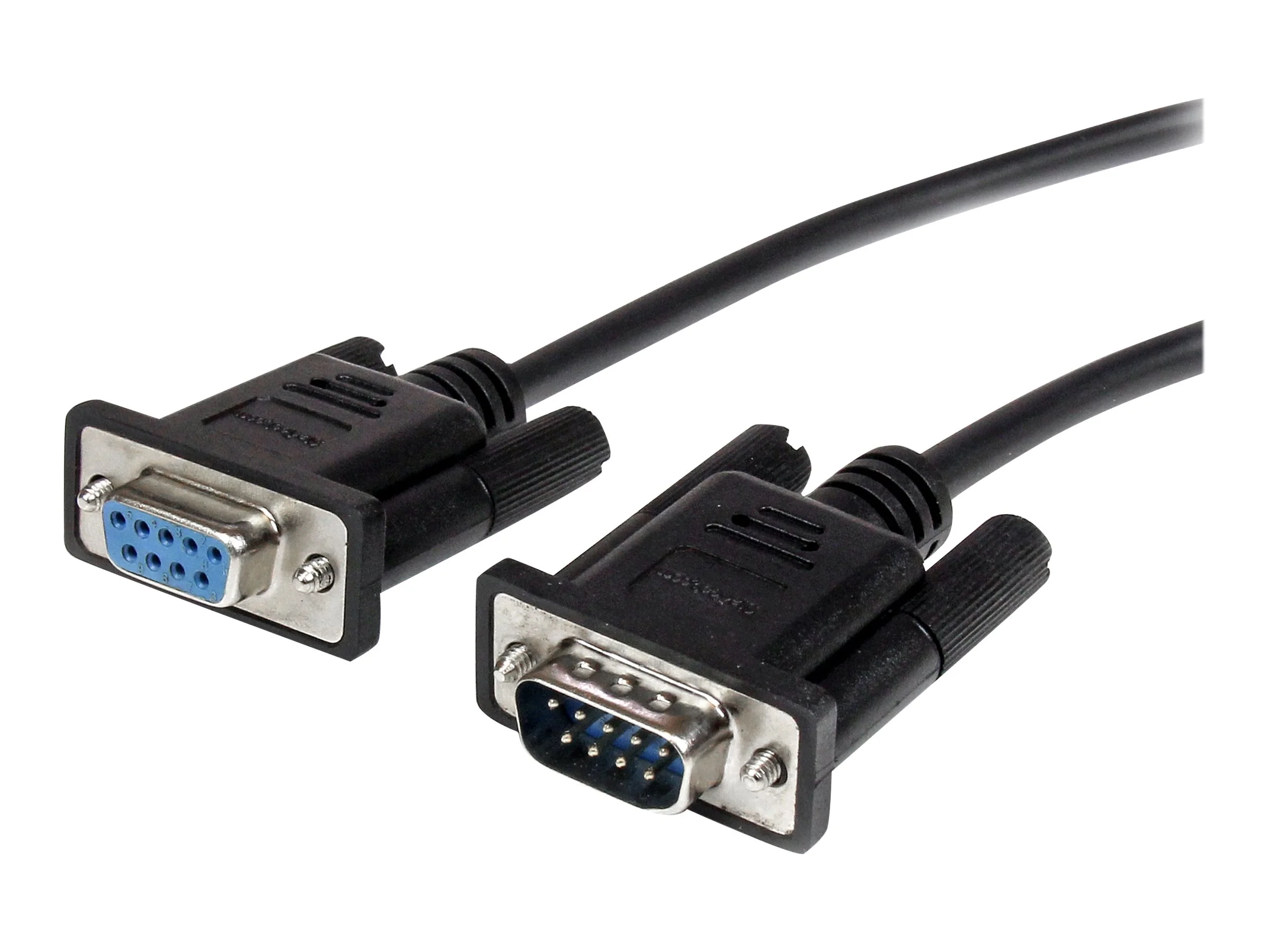 STARTECH 3m Black DB9 Serial Cable M/F