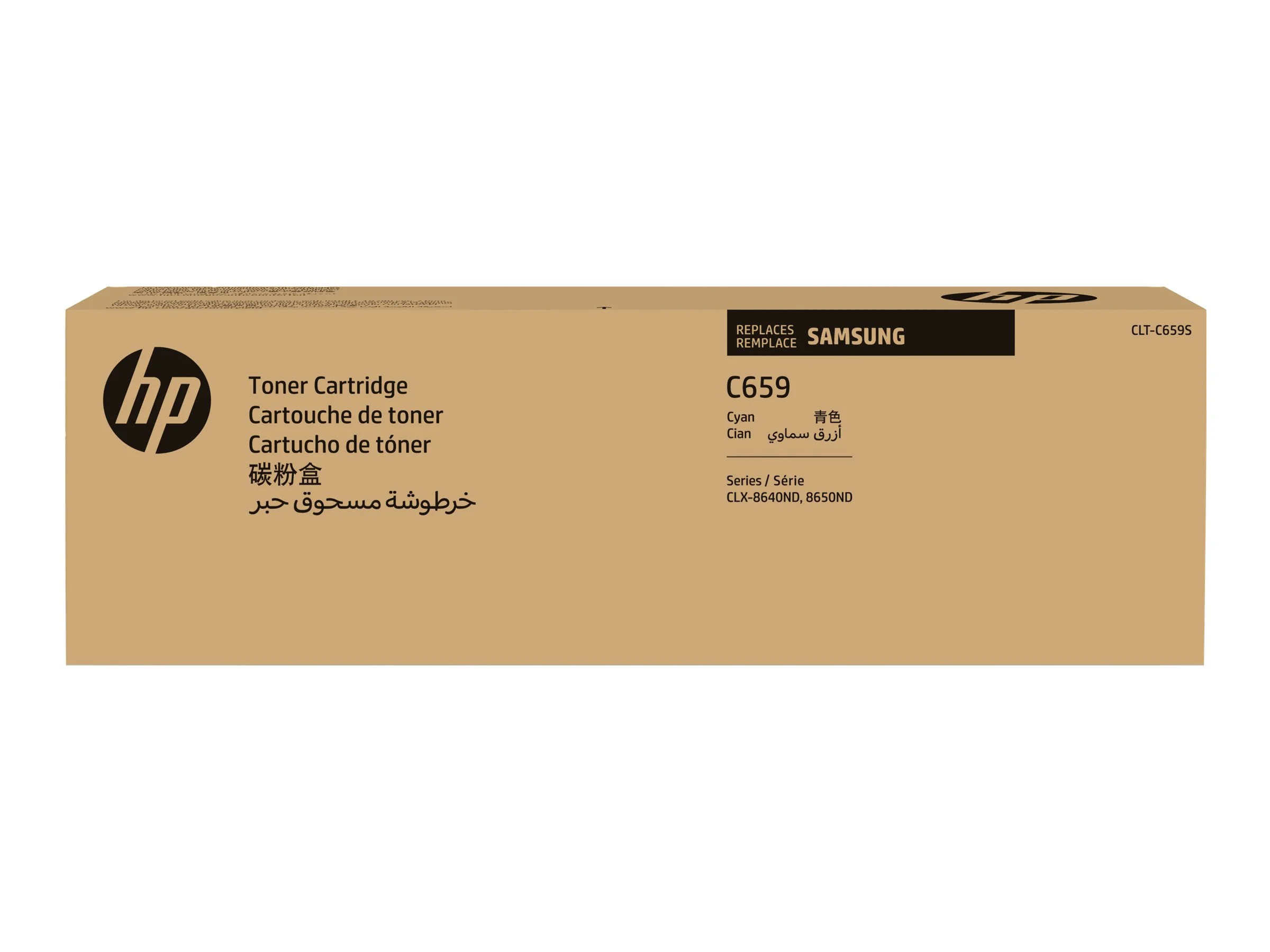 SAMSUNG CLT-C659S Cyan Toner Cartridge