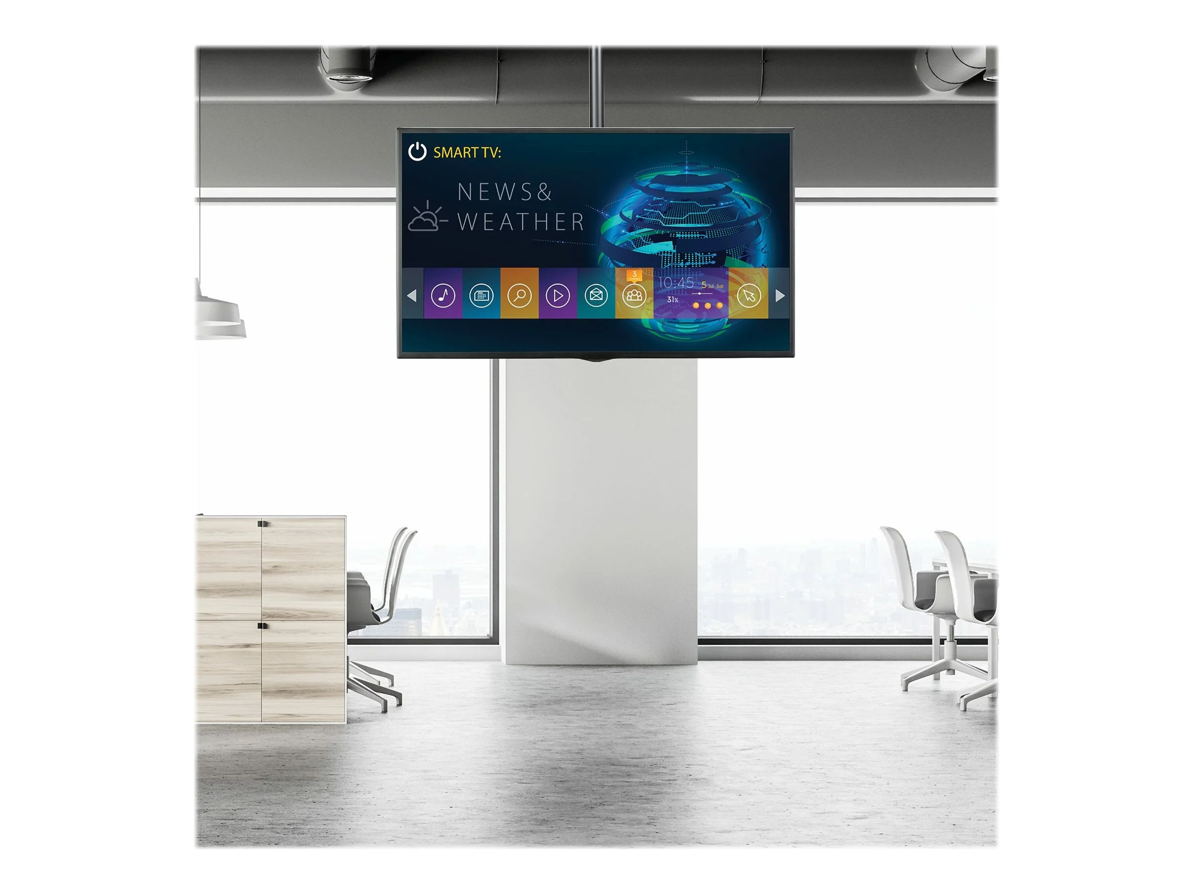 STARTECH Flatscreen Deckenhalterung