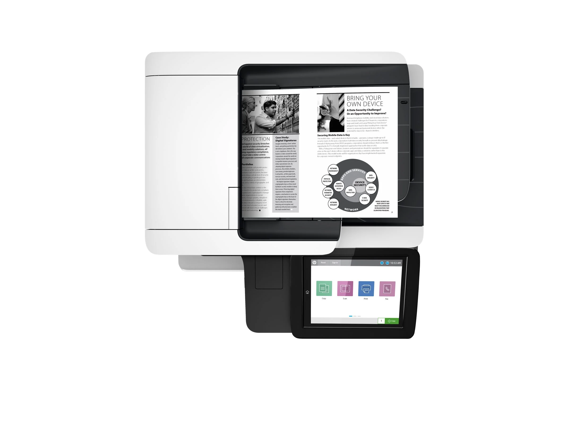 HP LaserJet Enterprise MFP M528dn Mono