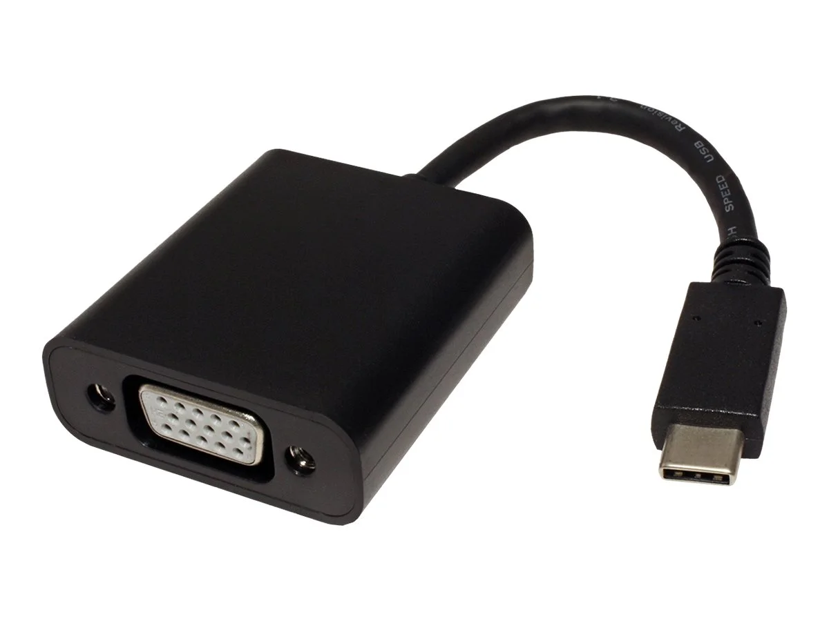 VALUE Display Adapter USB Typ C - VGA