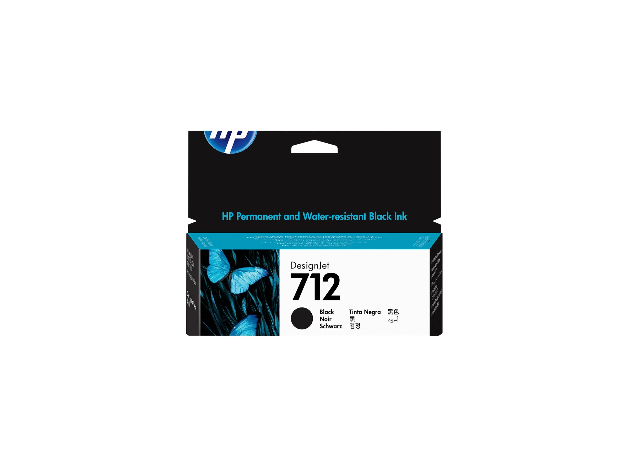 HP 712 38-ml Black DesignJet Ink