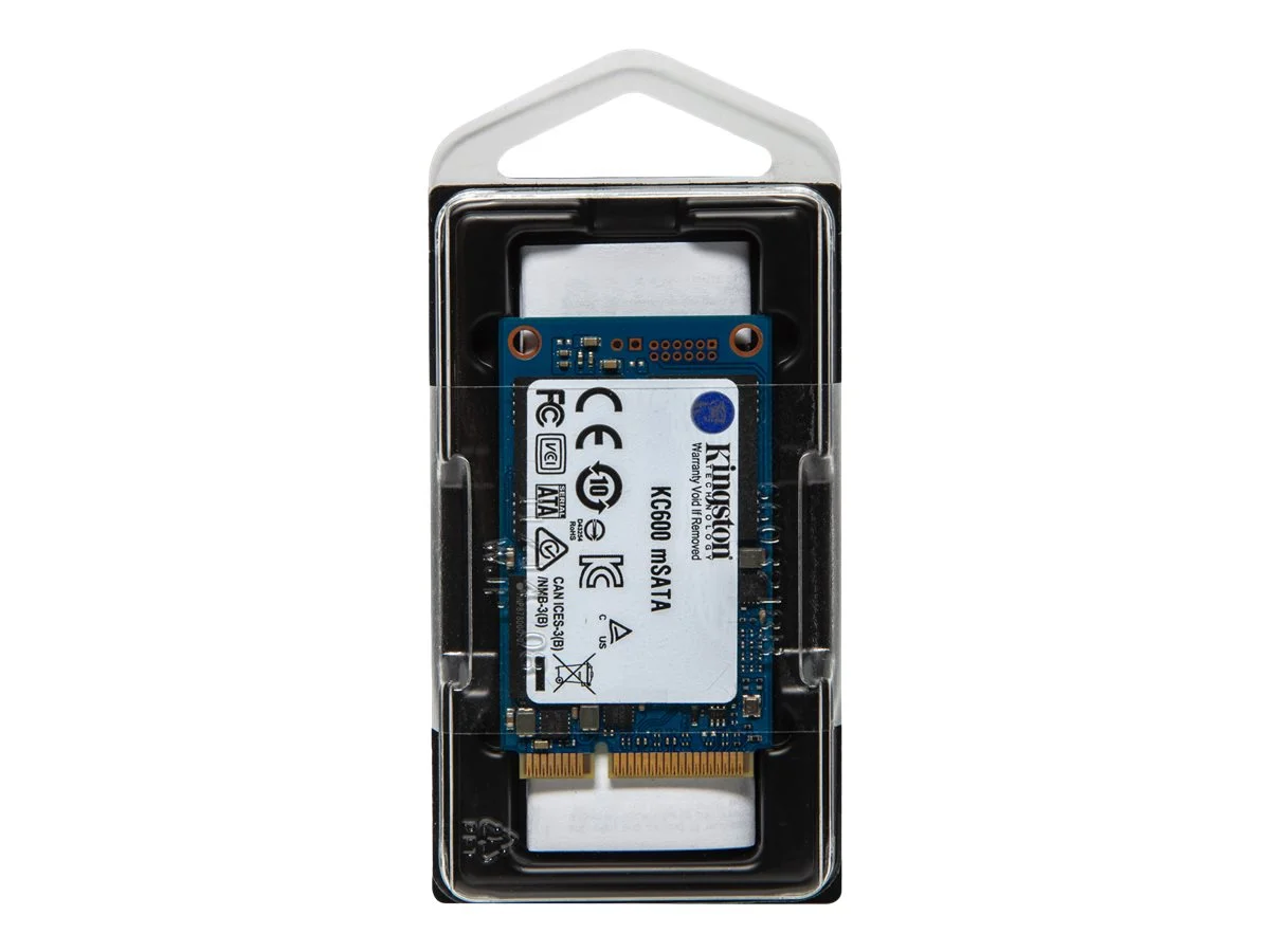 KINGSTON KC600 256GB SATA3 mSATA SSD