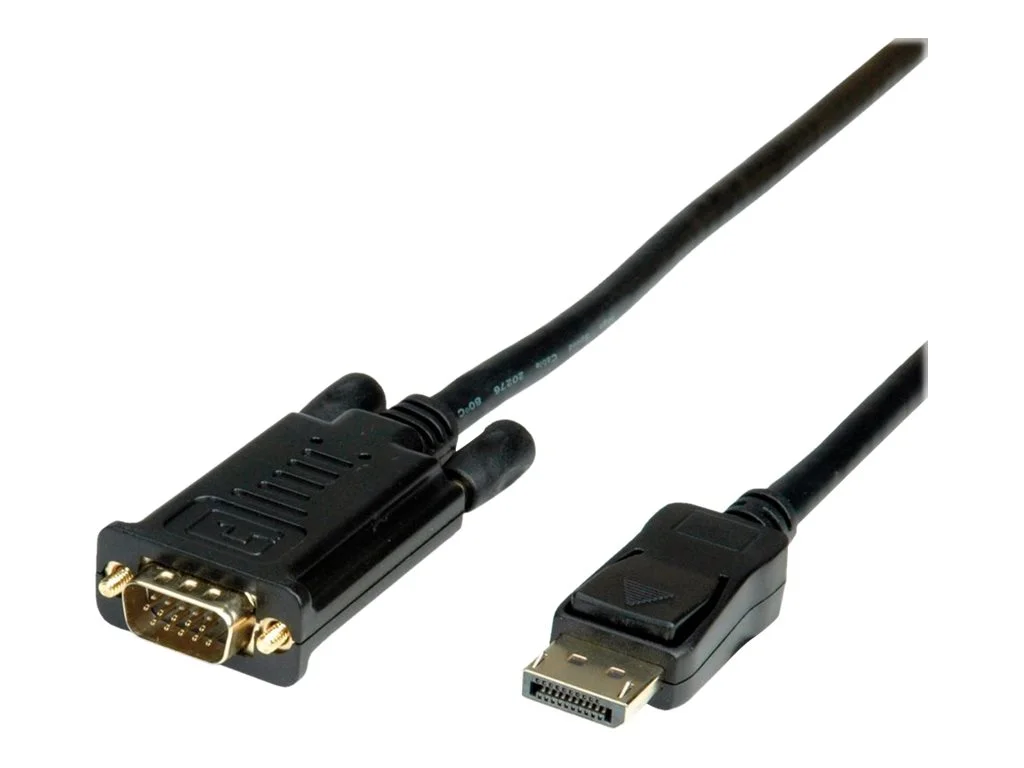 VALUE Kabel DisplayPort-VGA DP 1,5m