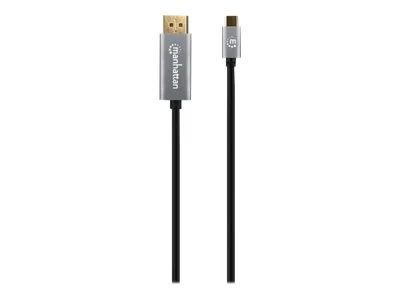 MH DP 1.4 Kabel DP St. USB-C St. 3m schw