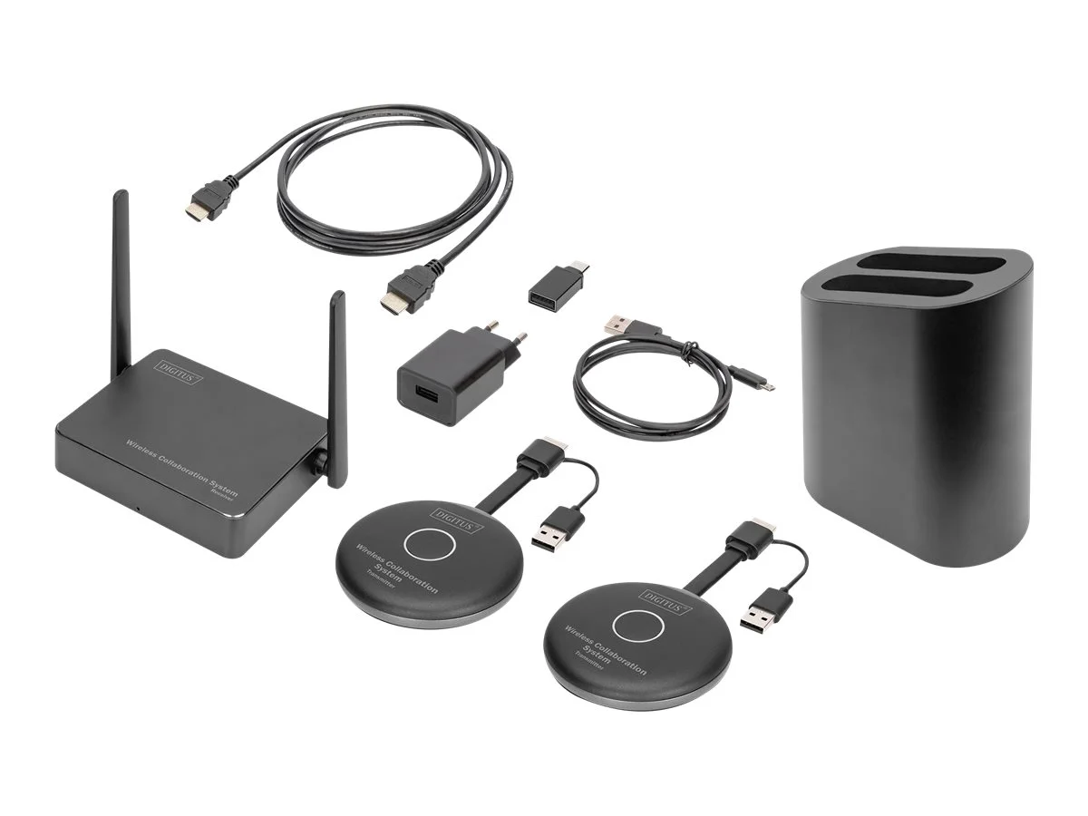 DIGITUS Wl Collab System HDMI 2xTX 1xRX