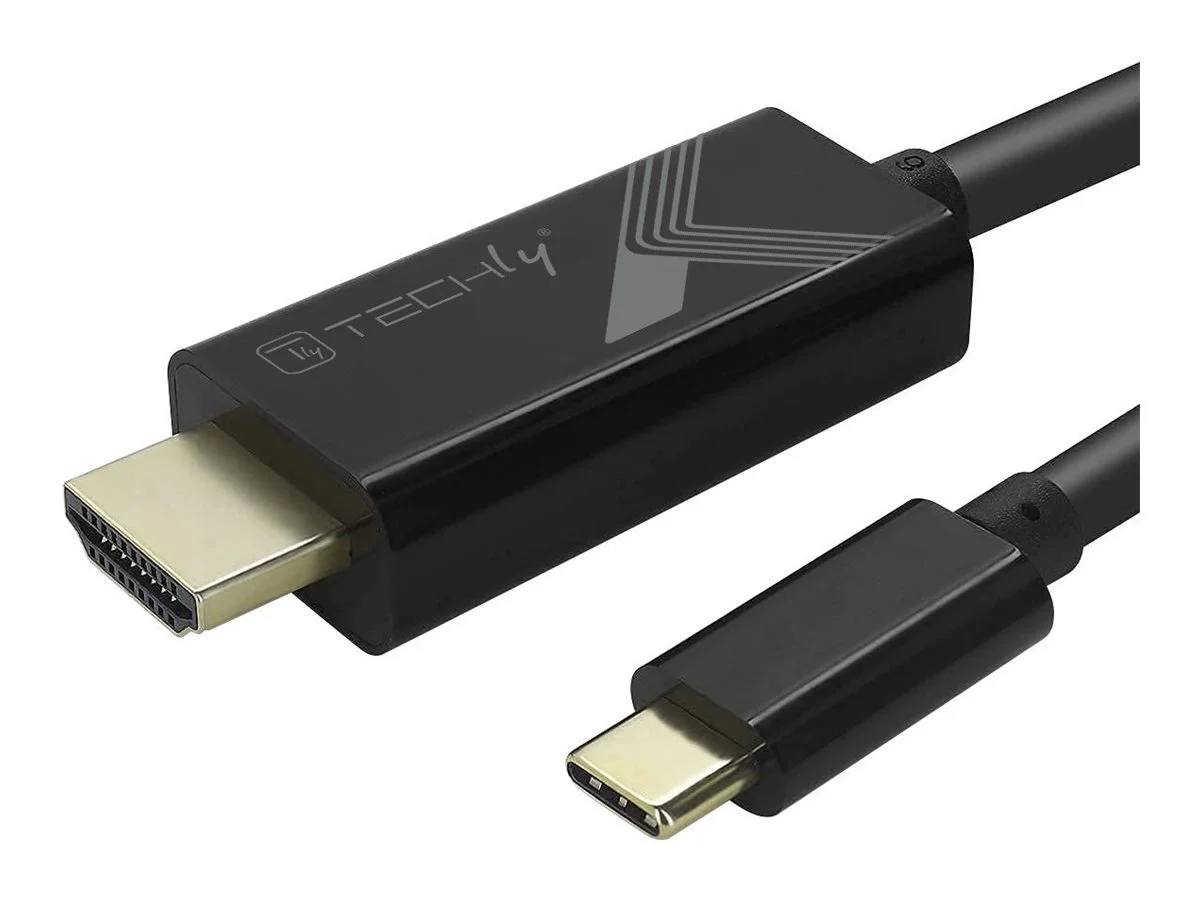TECHLY Adapter Kabel USB-C M auf HDMI M