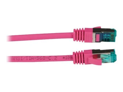 EFB Patchkabel S/FTP Cat6A Magenta