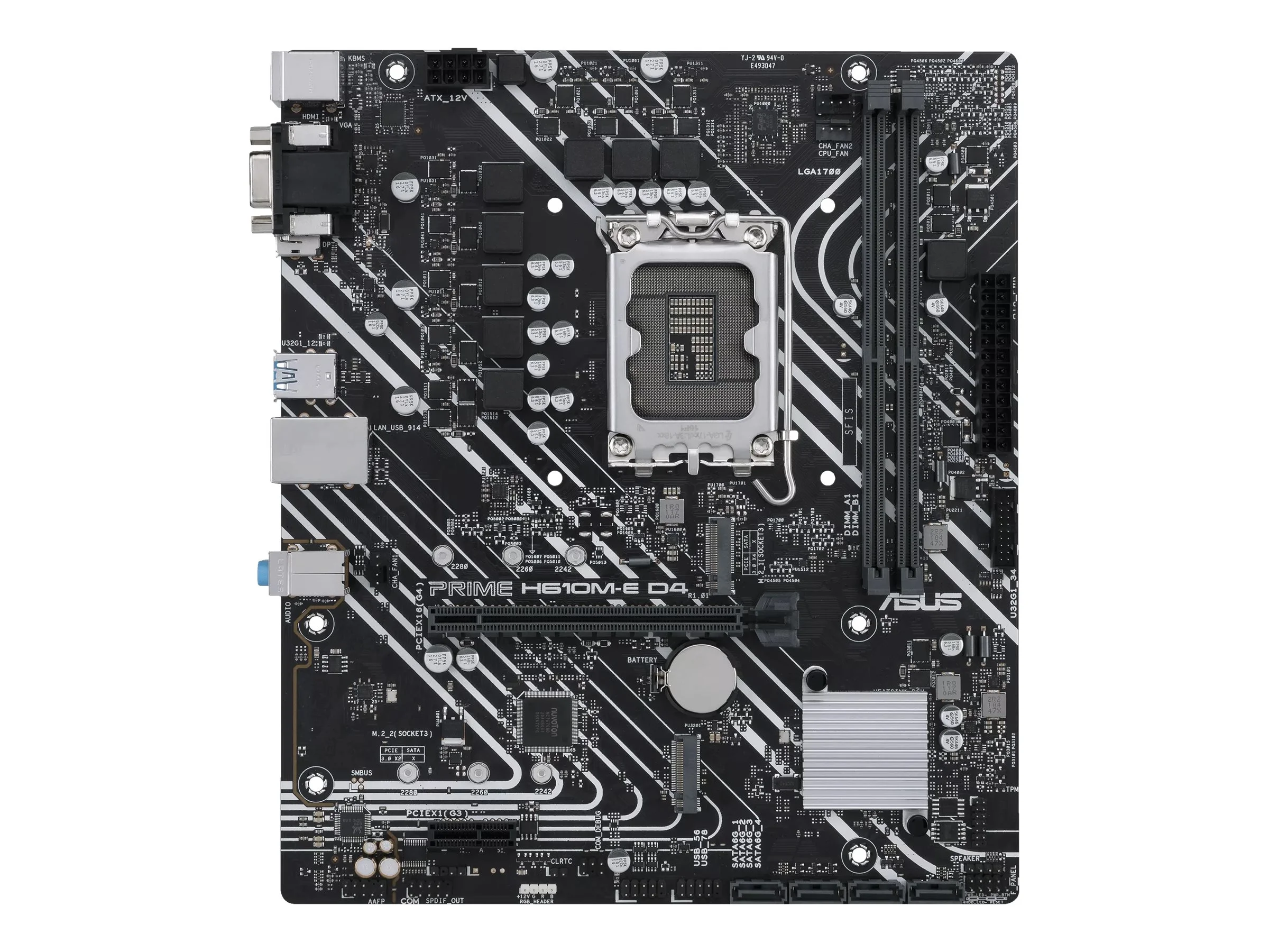 ASUS PRIME H610M-E D4-CSM LGA1700 MB