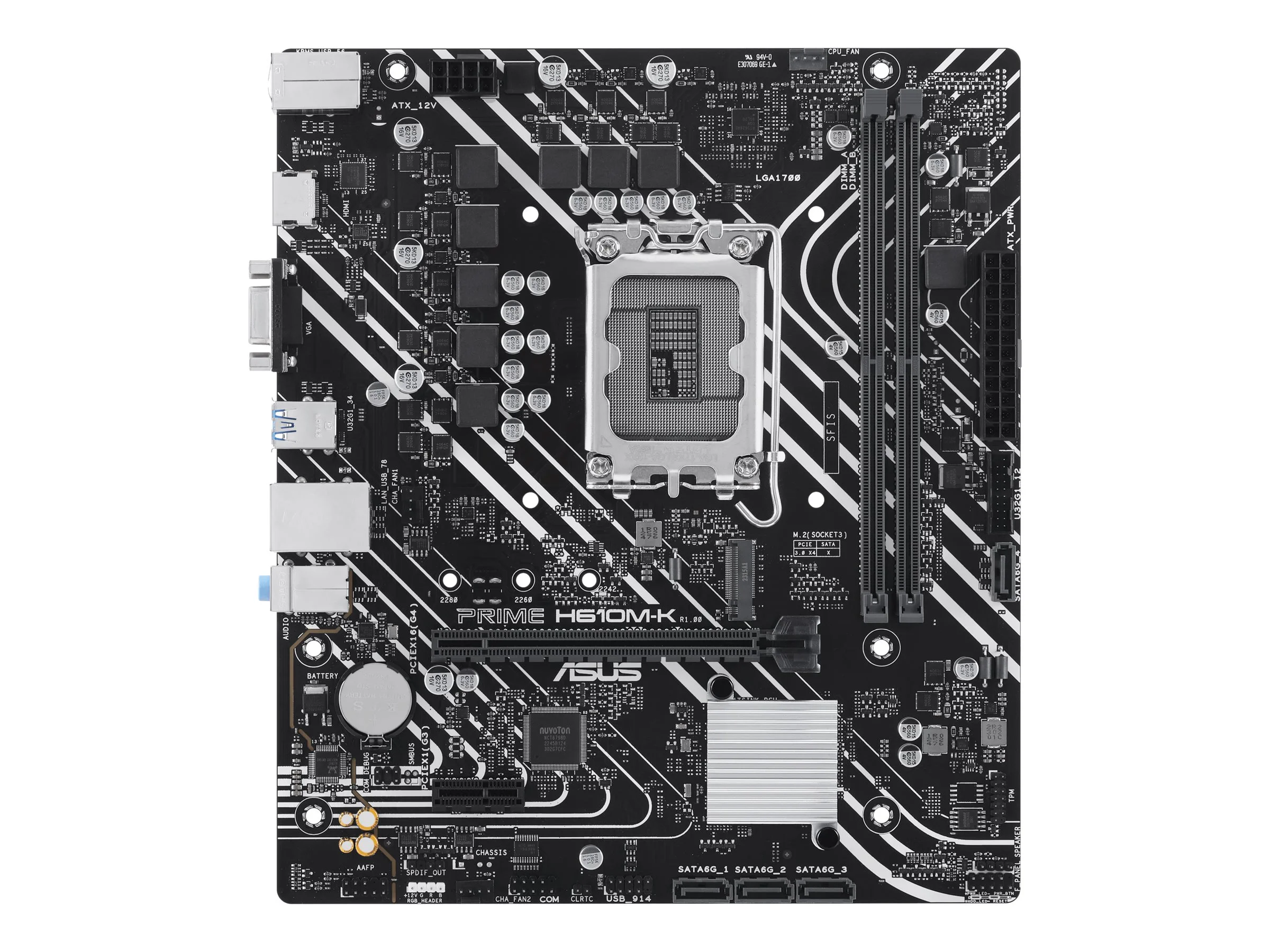 ASUS PRIME H610M-K LGA 1700 2DDR5 microA