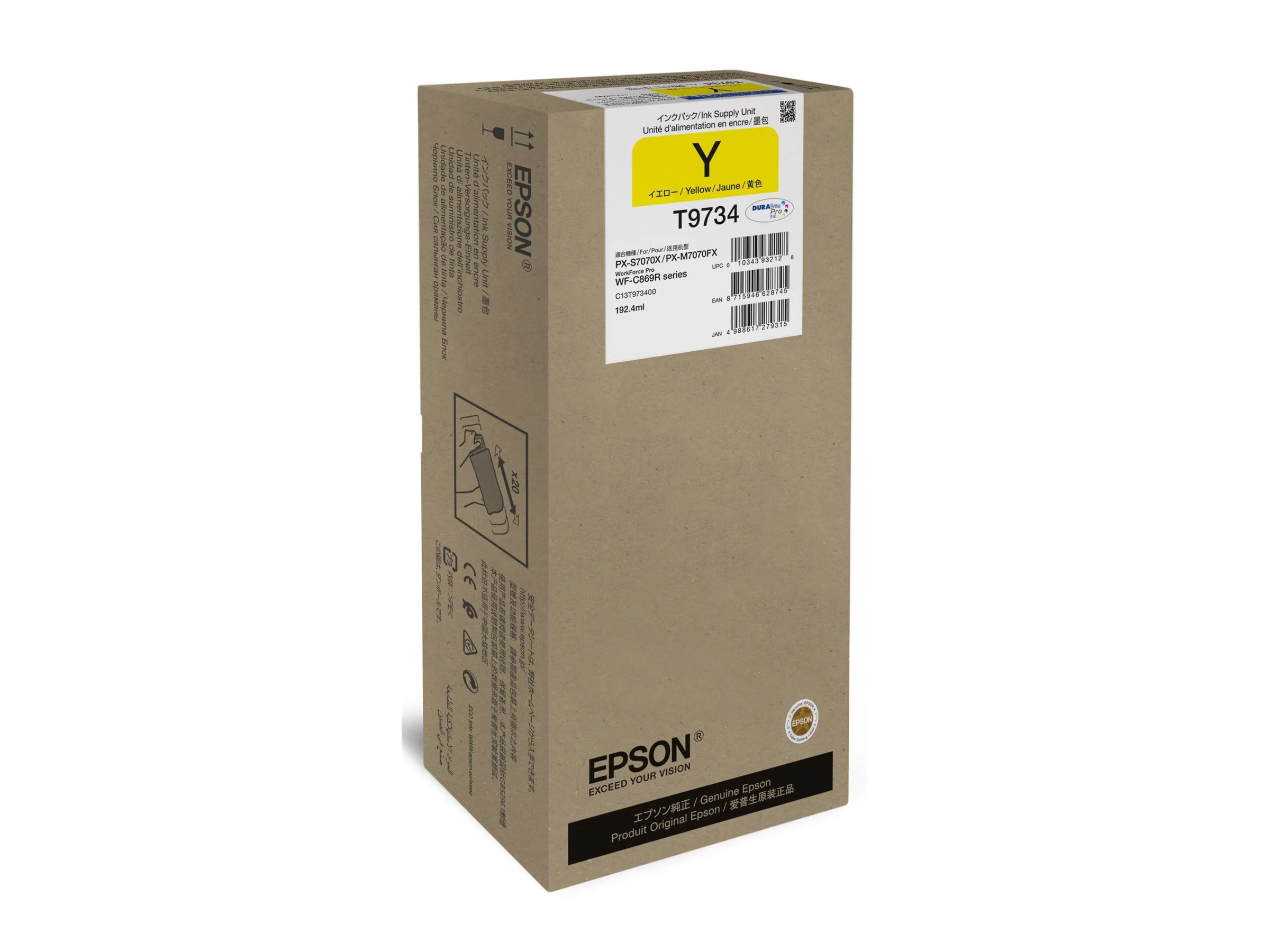 EPSON 1LB WorkForce Pro WF-C869R Yellow
