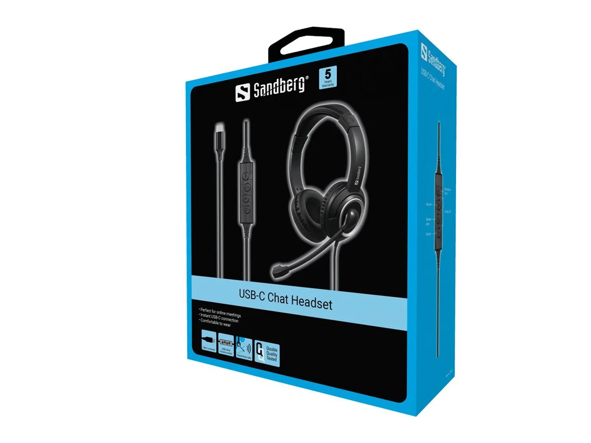 SANDBERG USB-C Chat Headset