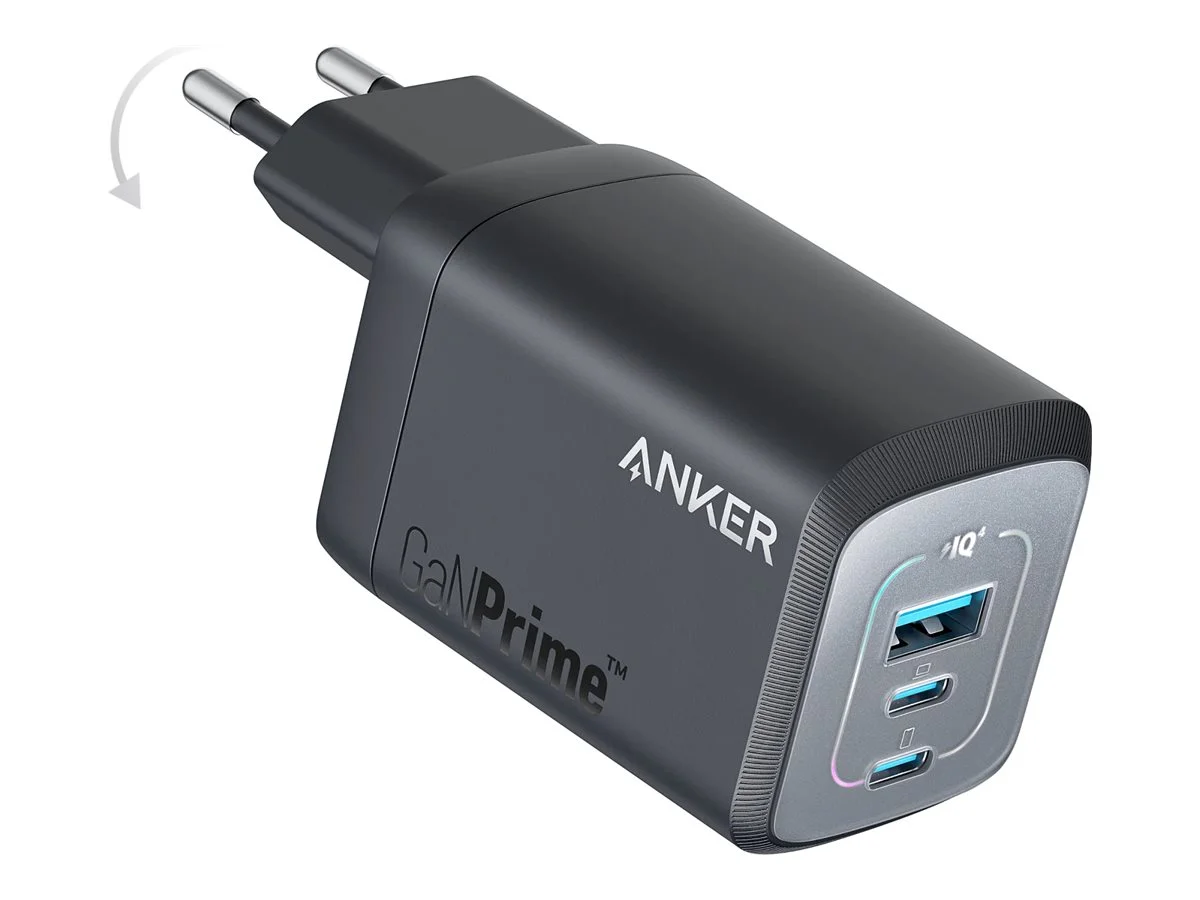 ANKER 735 Charger GaN 67W 1A2C black