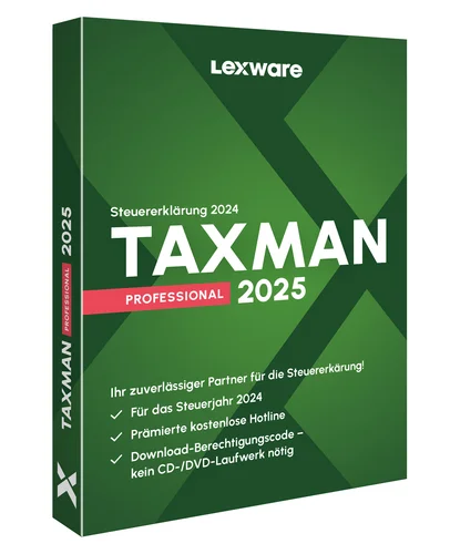 LEXWARE ESD TAXMAN professional 2025 1-P