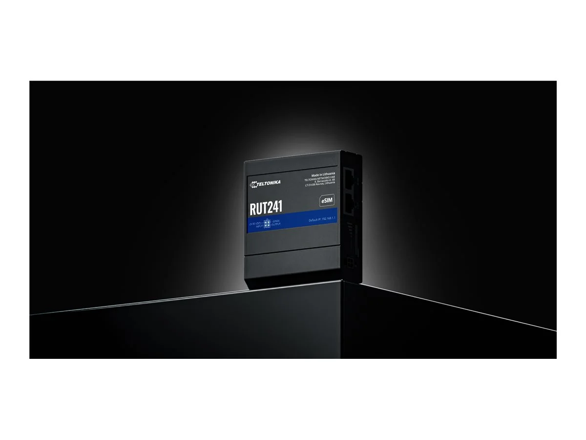 TELTONIKA NETWORKS RUT241 eSIM GLOBAL