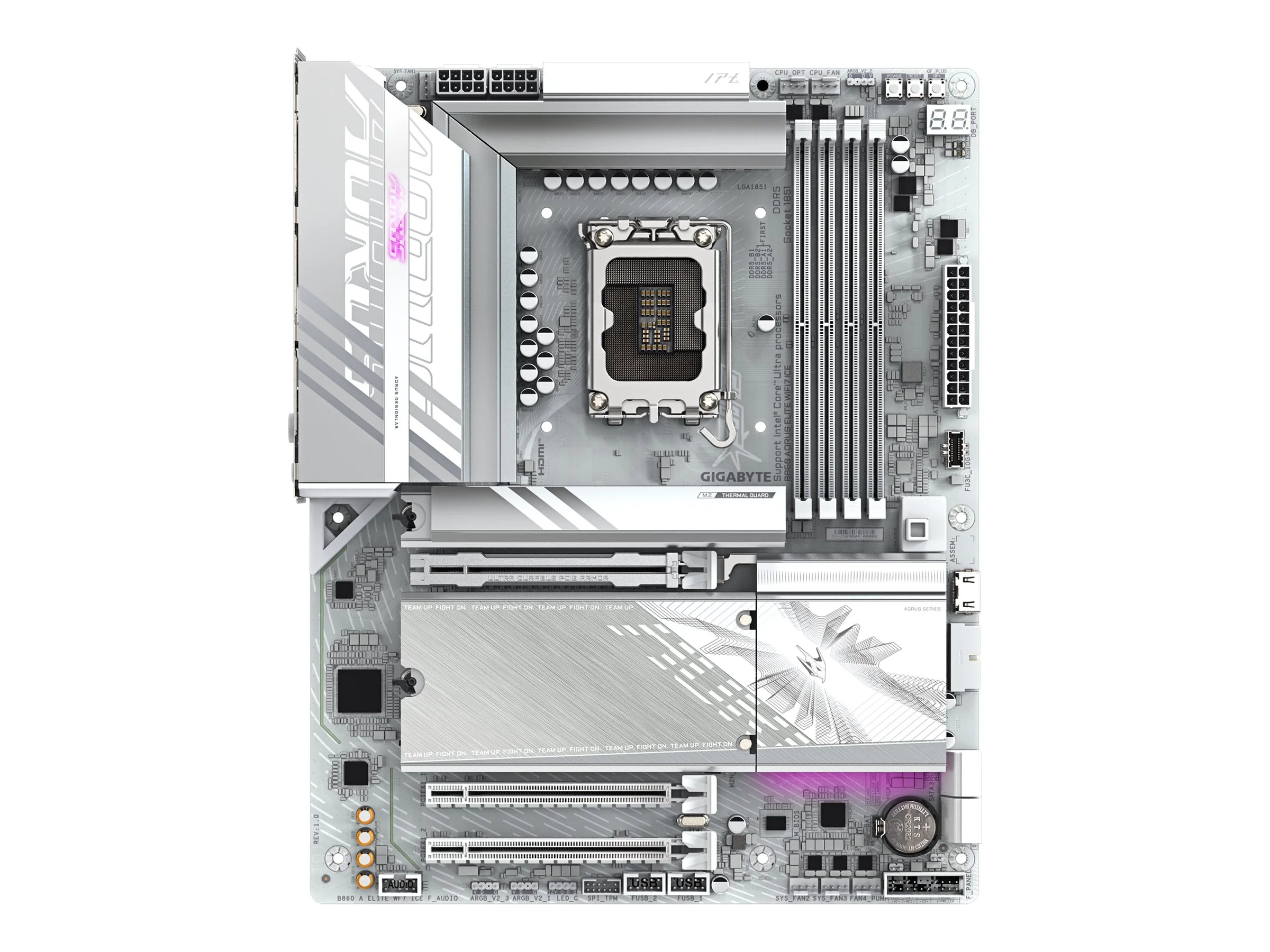 GIGABYTE B860 A ELITE WF7 ICE LGA1851 MB