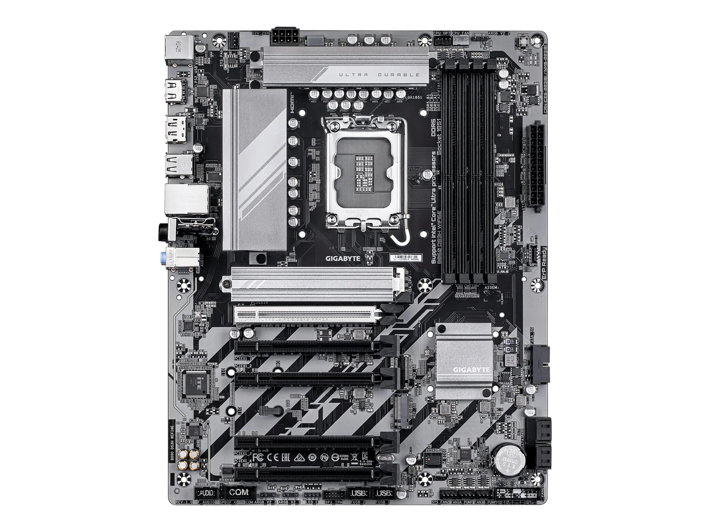 GIGABYTE B860 DS3H WIFI6E LGA1851 MB