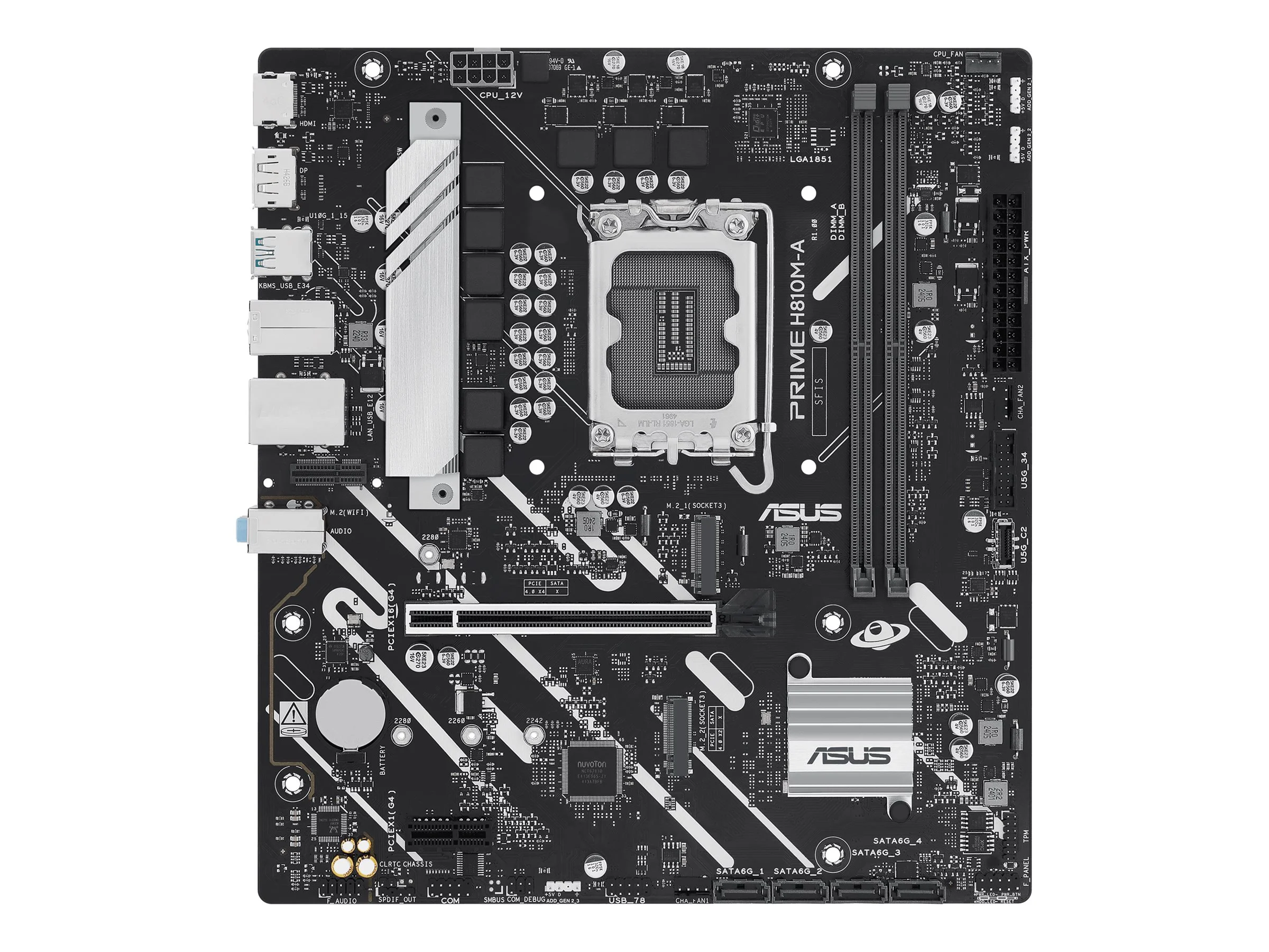 ASUS H810M-A-CSM LGA1851 micro-ATX