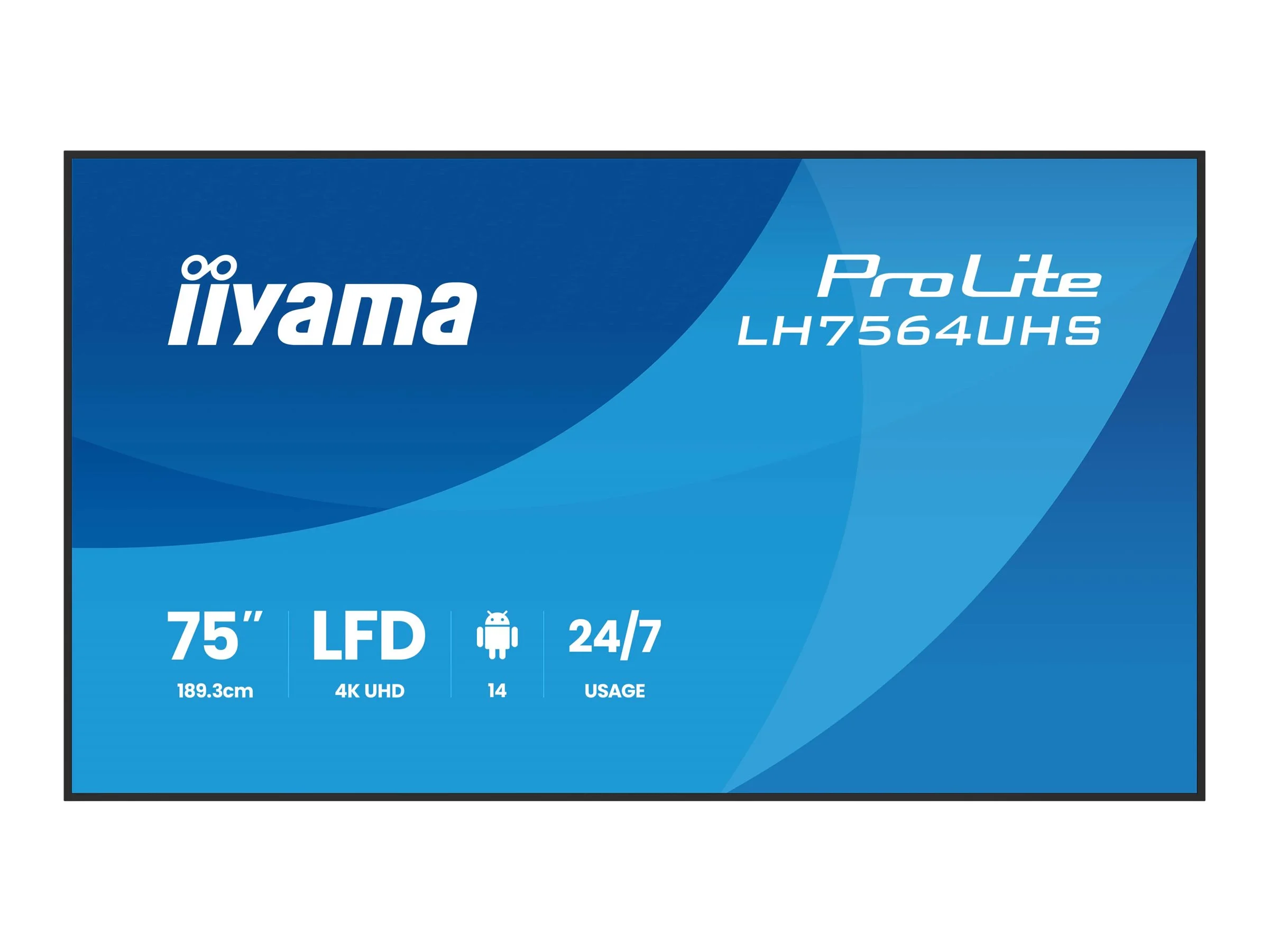 IIYAMA LH7564UHS-B1AG 190,5cm 3840x2160
