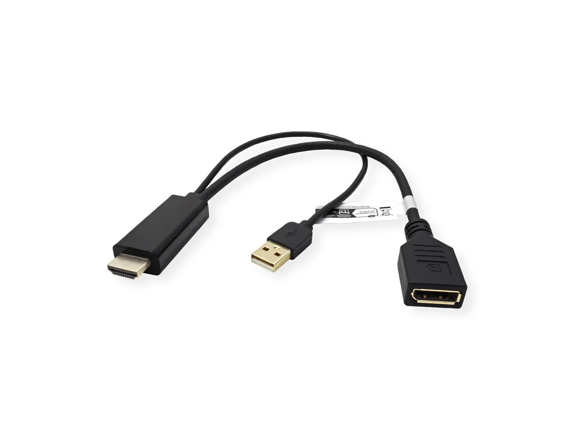 VALUE 4K HDMI-DisplayPort Adapter v1.2
