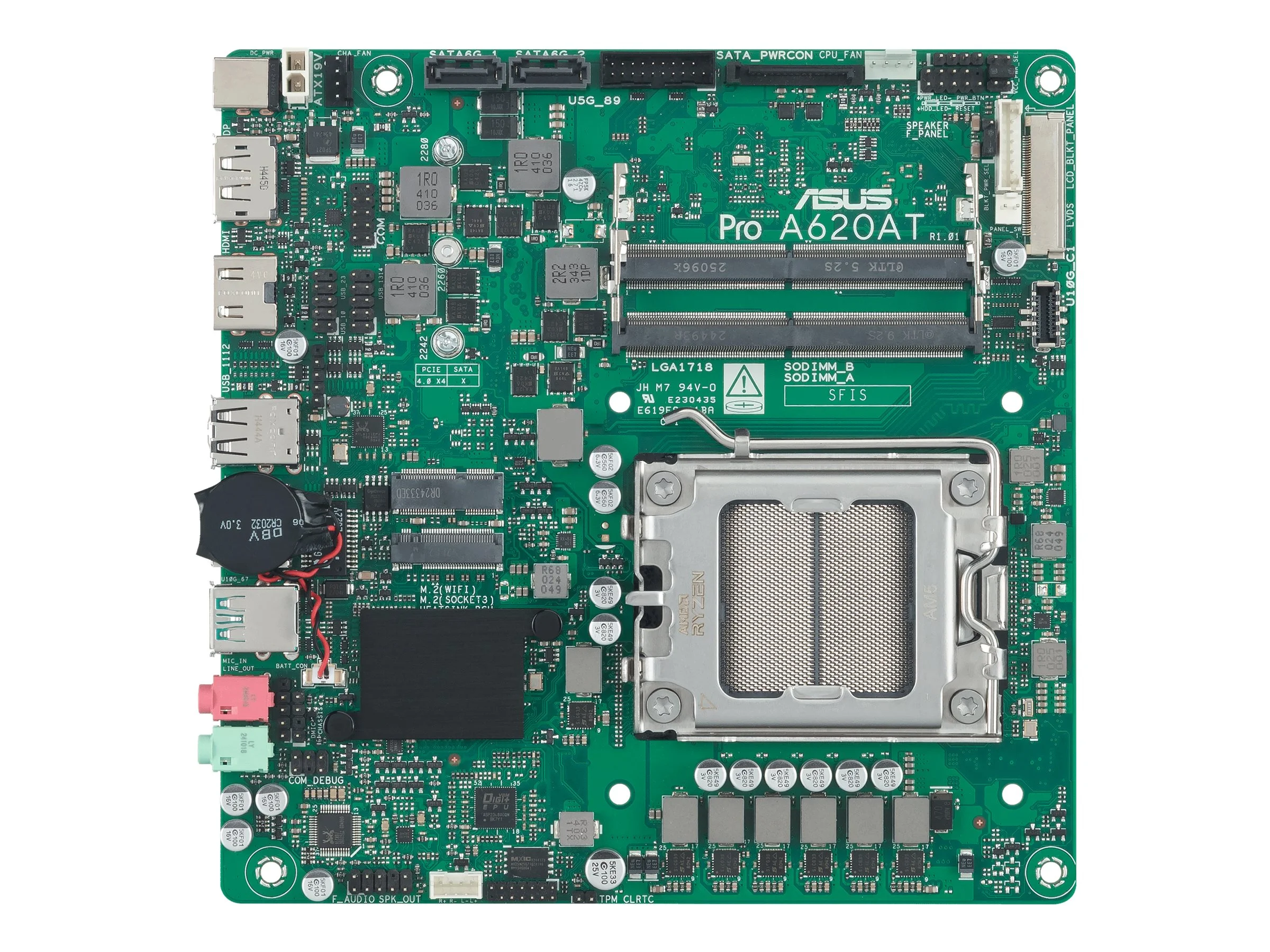 ASUS A620A LGA 1851 mini-ITX Thin MB