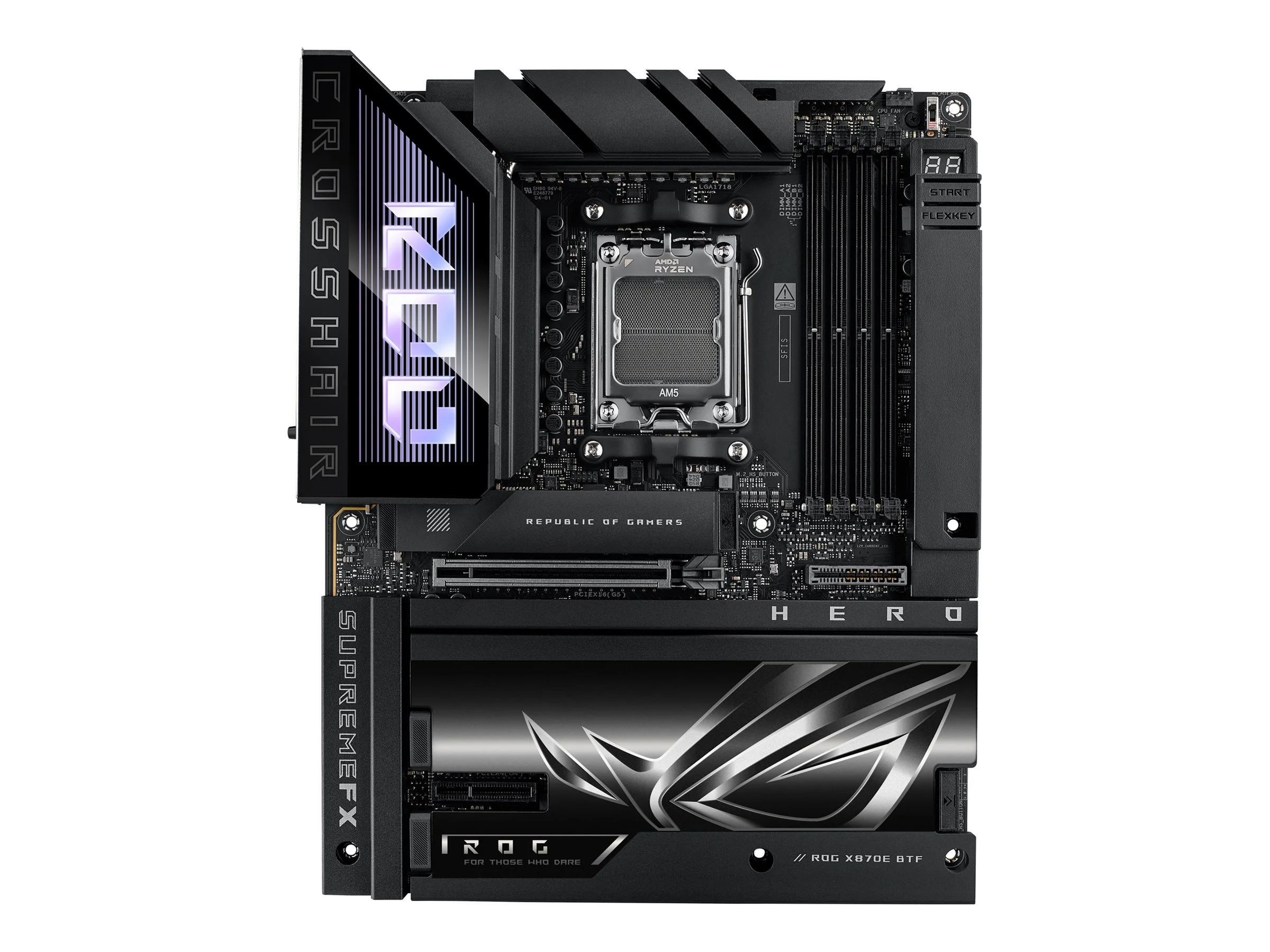 ASUS AMD X870E AM5 Socket ATX MB 4xDDR5