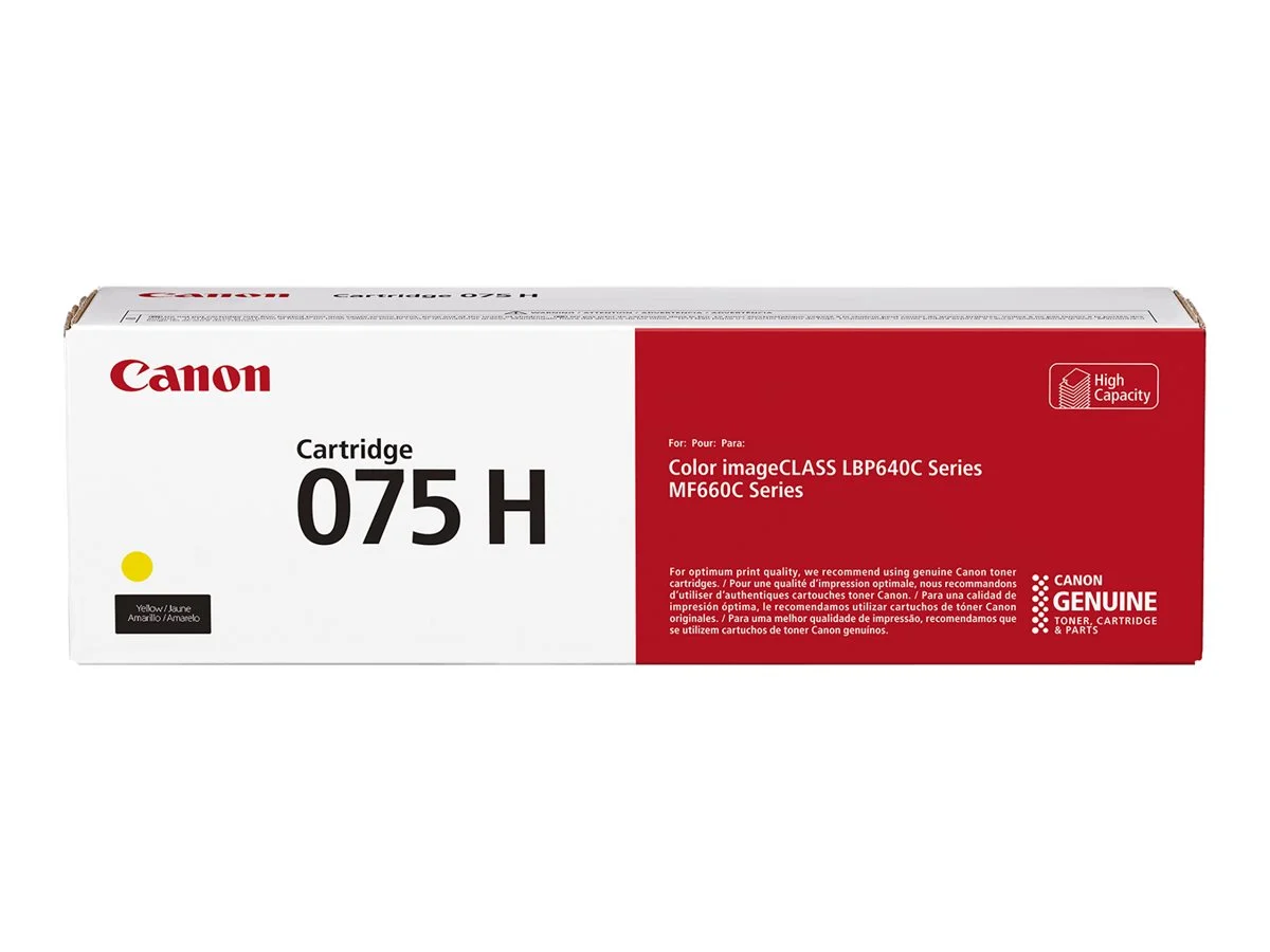 CANON Toner Cartridge 075 H Y