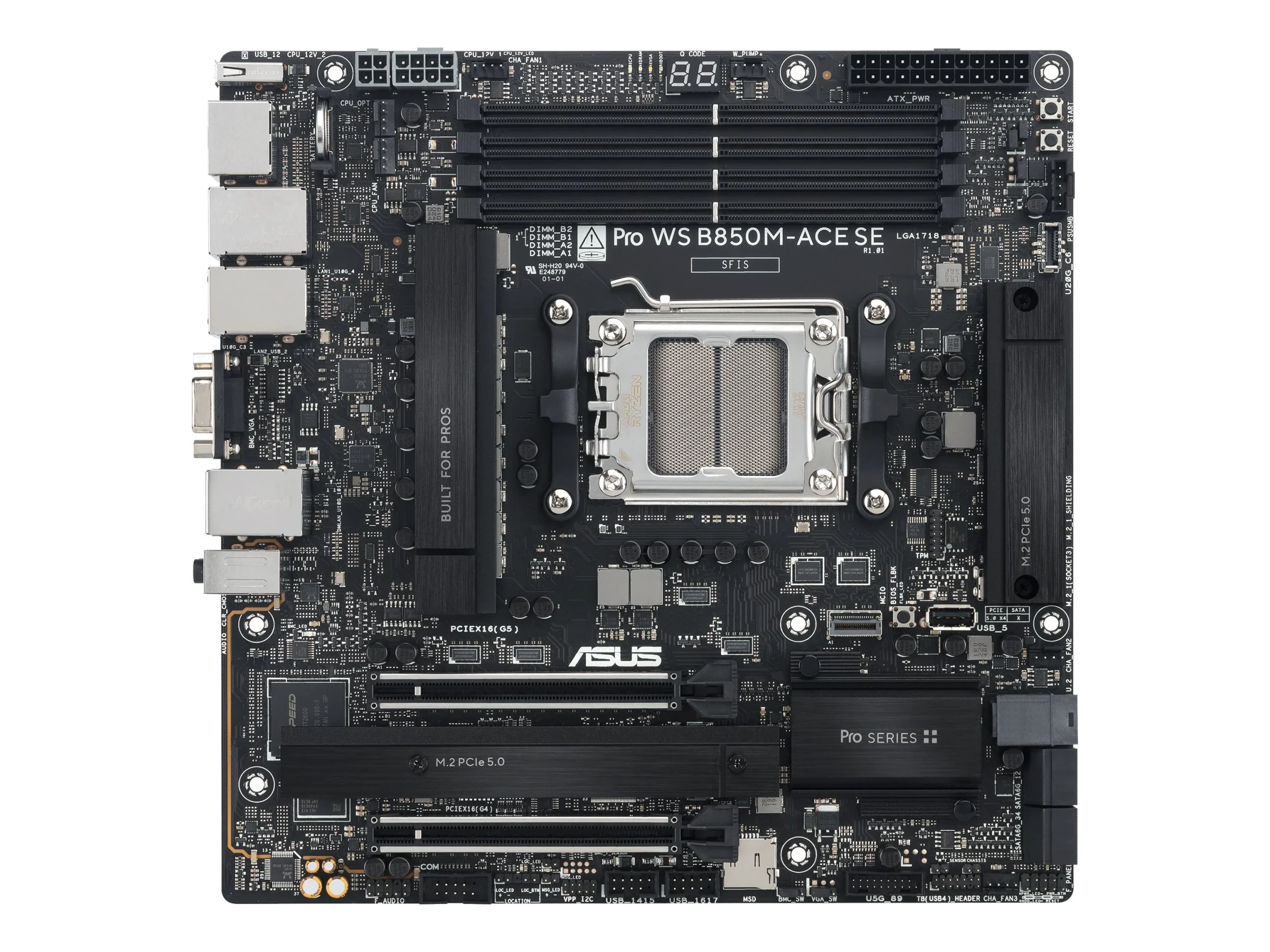 ASUS Pro WS B850M-ACE SE AM5 AMD MB