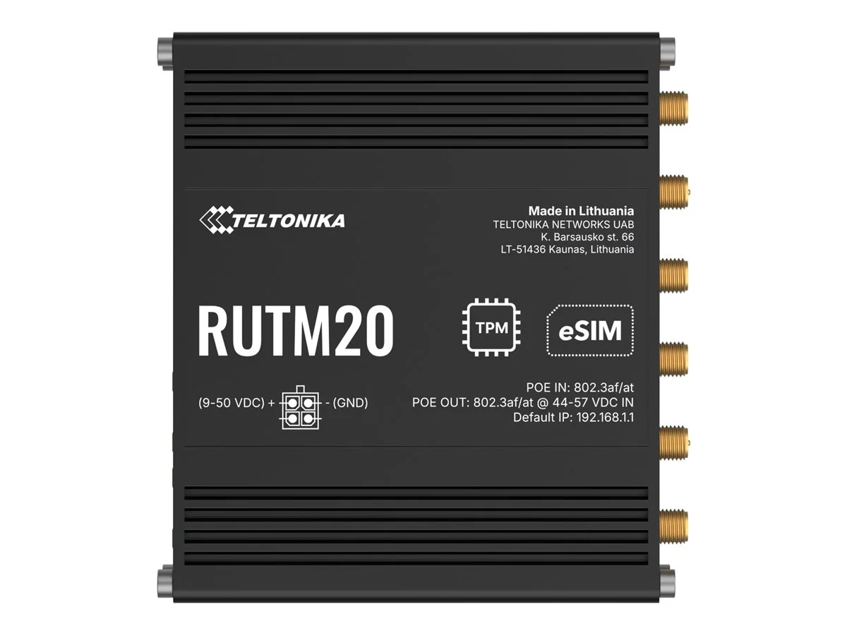 TELTONIKA NETWORKS RUTM20 5G Router