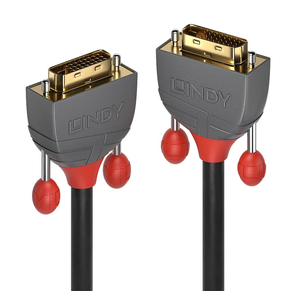 3m DVI-D Dual Link Kabel, Anthra Line