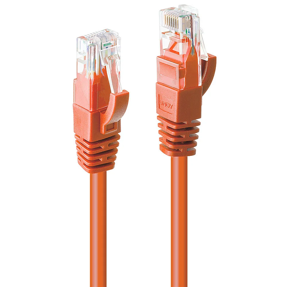 3m Cat.6 U/UTP  Netzwerkkabel, orange