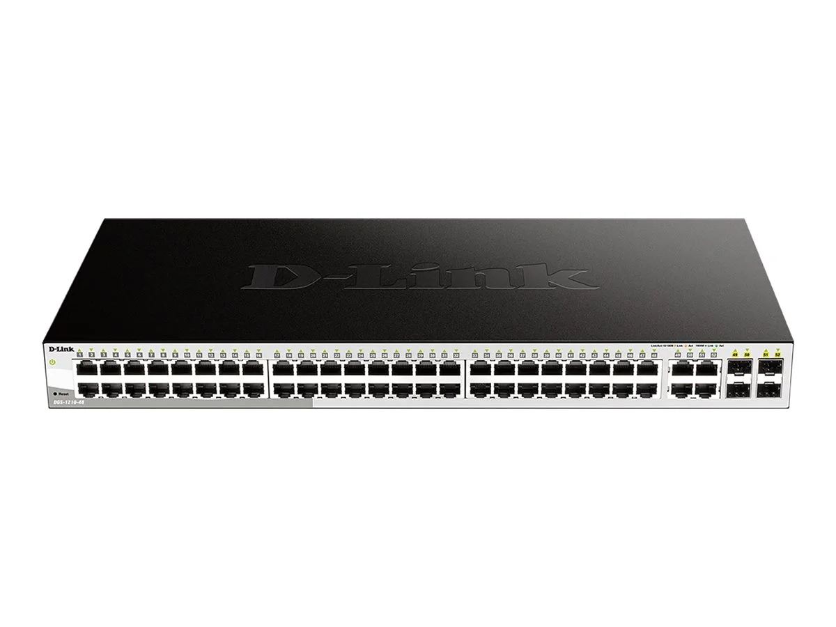 D-Link Switch DGS-1210-48/E 48xGBit/4xSFP 19" Managed