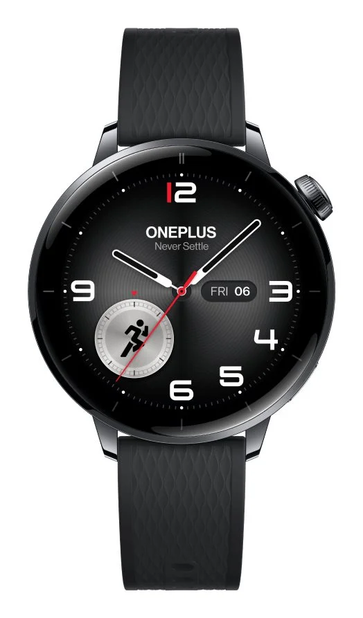 OnePlus Watch 3 Smartwatch 43mm black steel