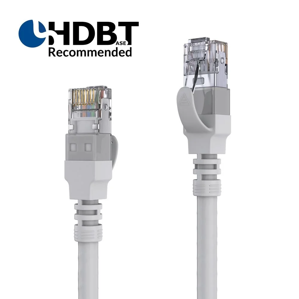 HDBaseT-zertifiziertes Cat.6a Patchkabel - 7.50m, grau